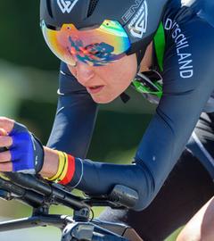 Denise Schindler bei der Radsport-Para-WM 2021 in Sintra