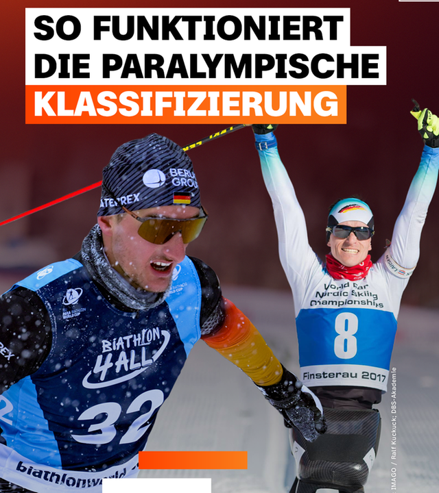 Klassifizierung bei den Paralympics.