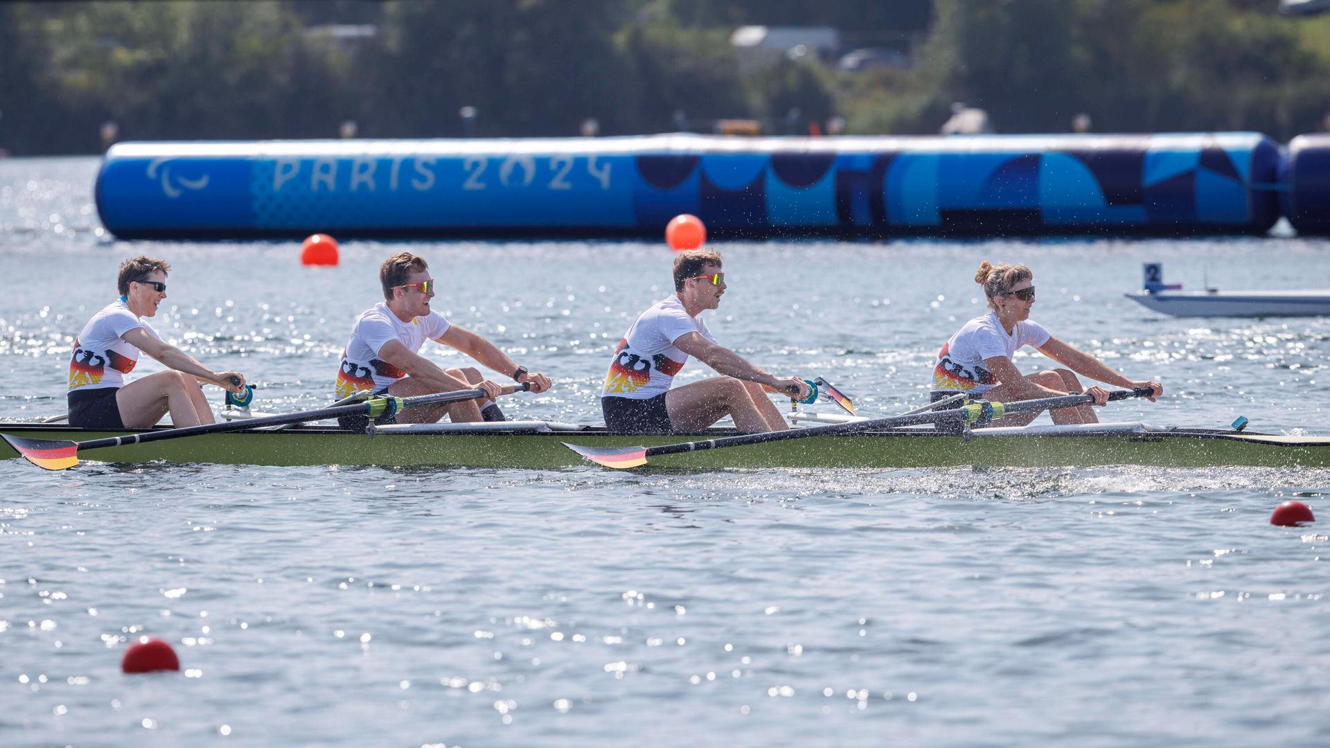 Paralympics: Rudern, Mixed-Vierer mit Steuerfrau mit Kathrin Marchand