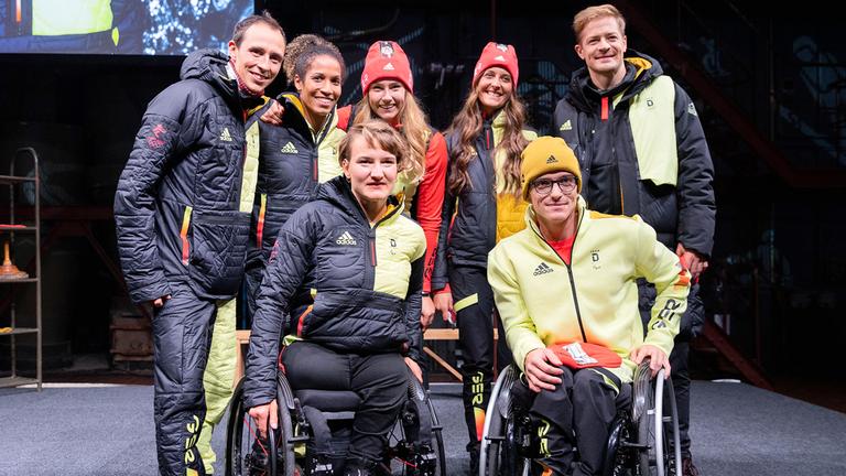 Paralympics 2022: Präsentation der Bekleidung Team Deutschland