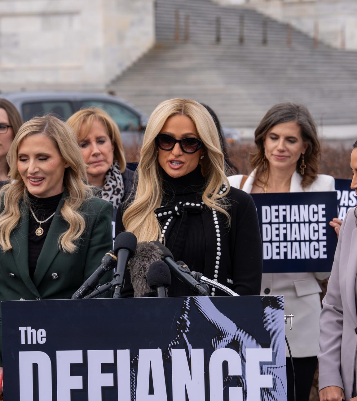 Paris Hilton hält Rede vor dem US-Kongress