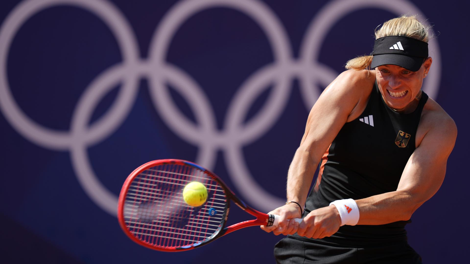 Angelique Kerber in Aktion