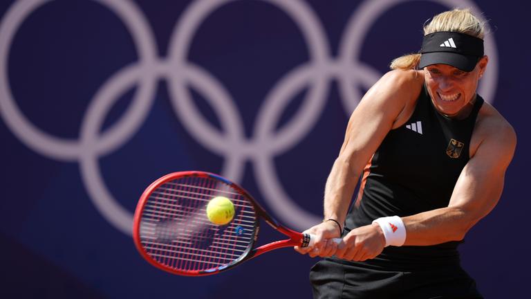 Angelique Kerber in Aktion