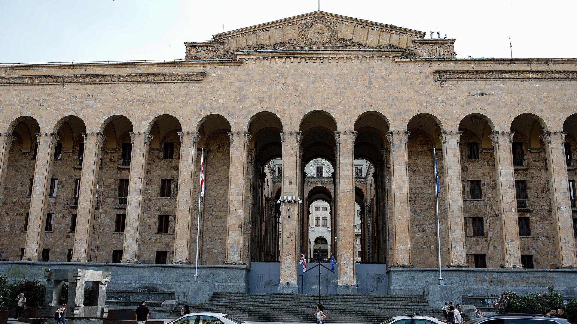 Parlament in Tblisi, Georgien