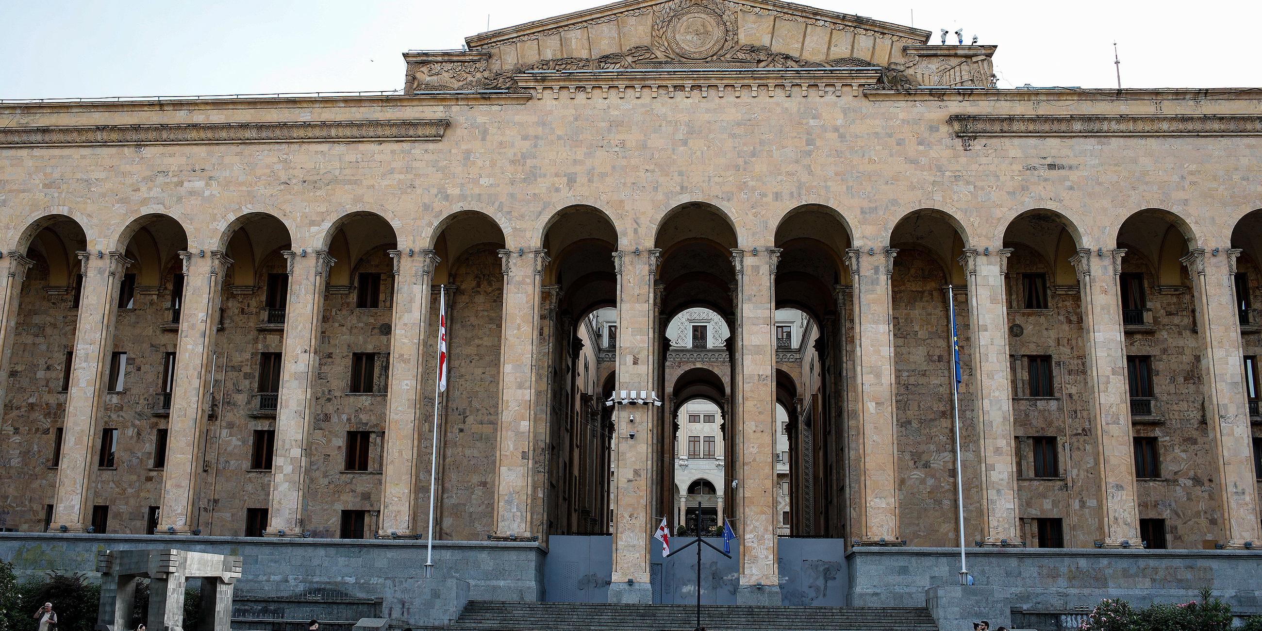 Parlament in Tblisi, Georgien