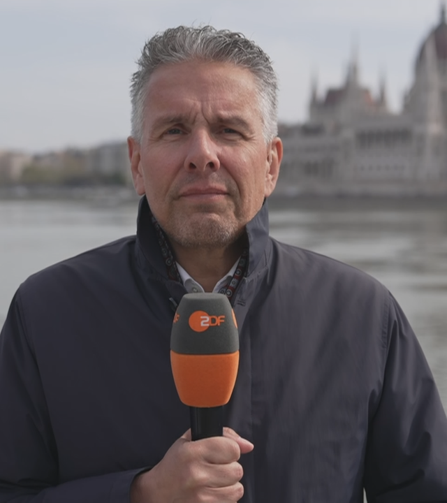 ZDF Korrespondent Bewerunge berichtet aus Budapest