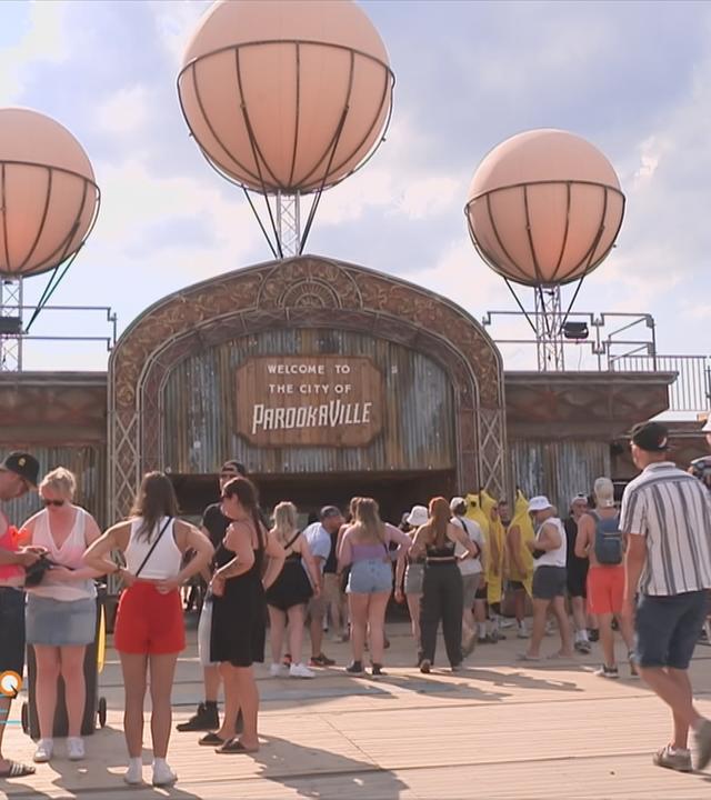 Eingang zum Parookaville-Festival