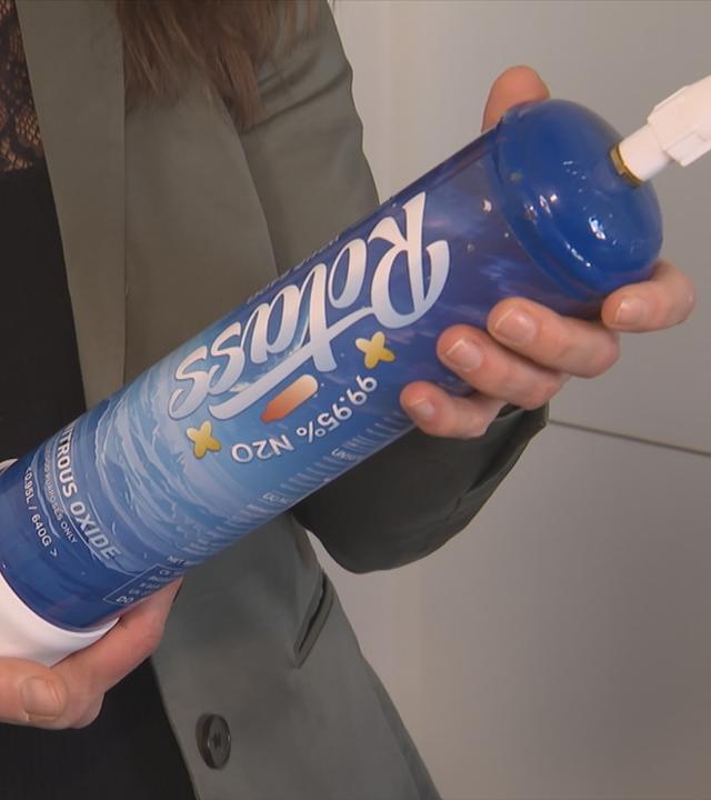Patrone mit Lachgas