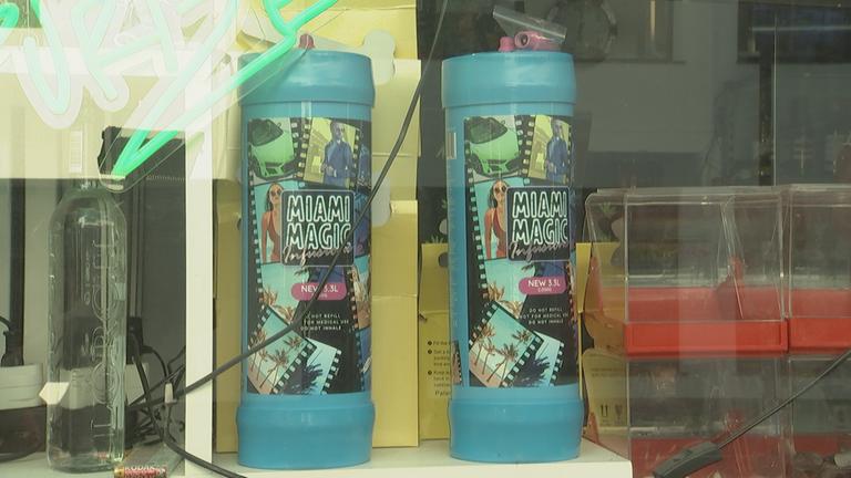 Patronen mit Lachgas