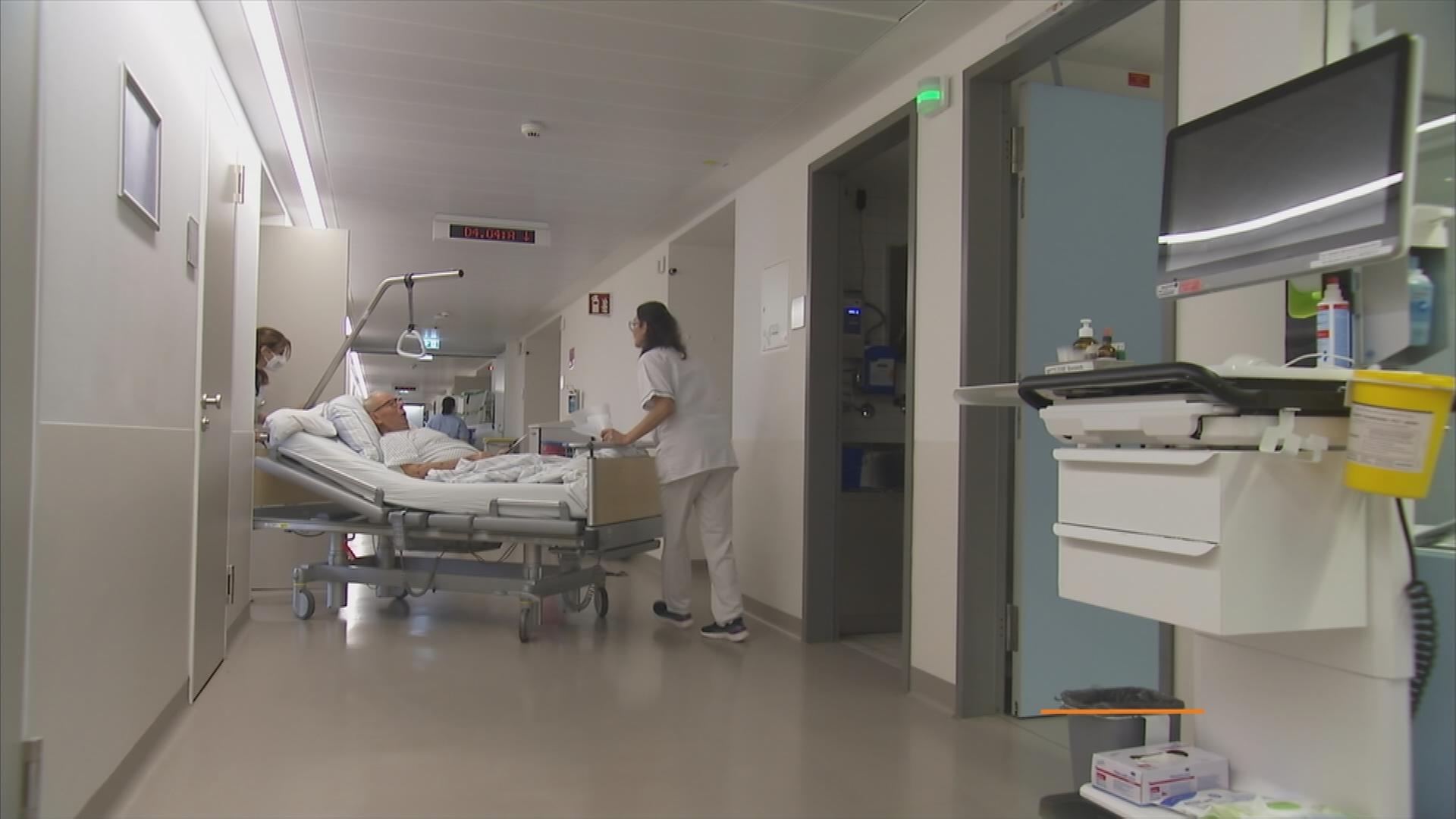 Patient im Krankenhaus