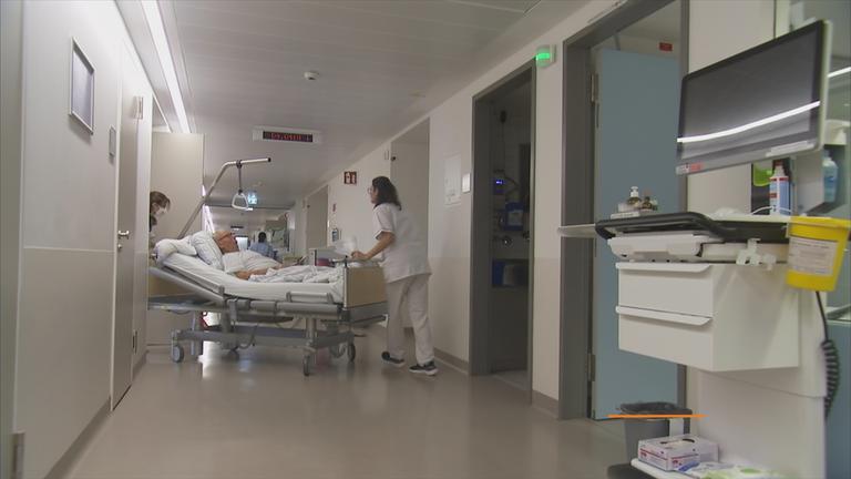 Patient im Krankenhaus