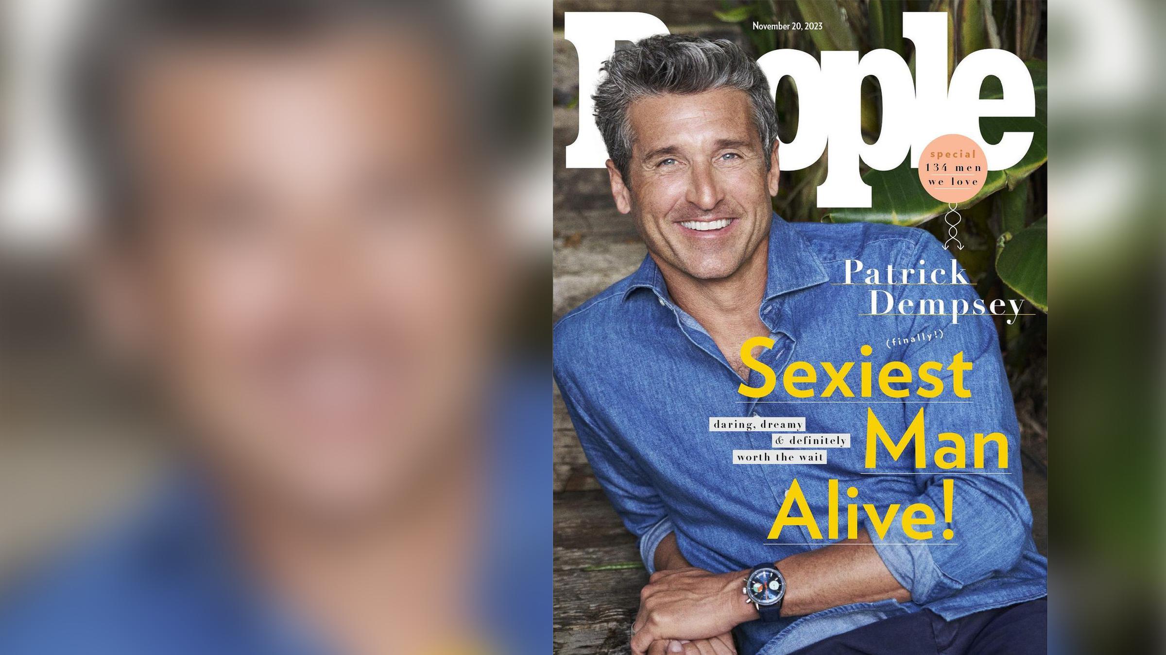 Patrick Dempsey auf dem Cover des "People Magazine".