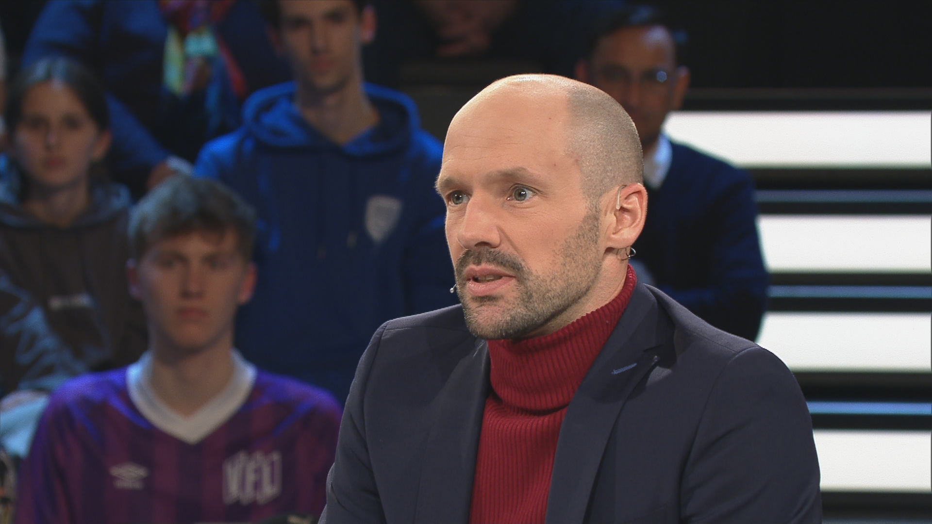 Patrick Lange im Sportstudio.