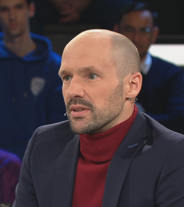 Patrick Lange im Sportstudio.