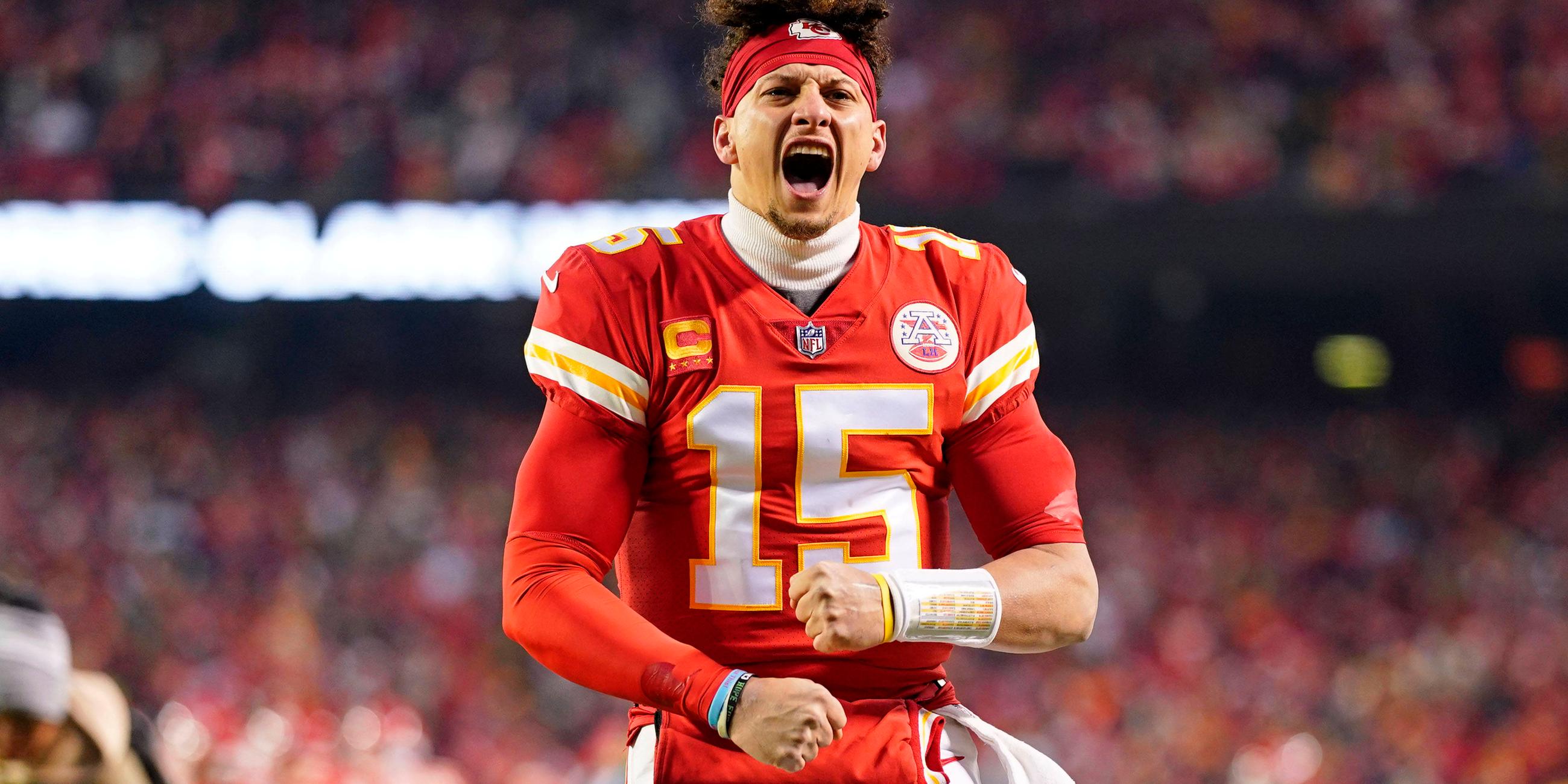 Patrick Mahomes führte seine Chiefs erneut in den Super Bowl