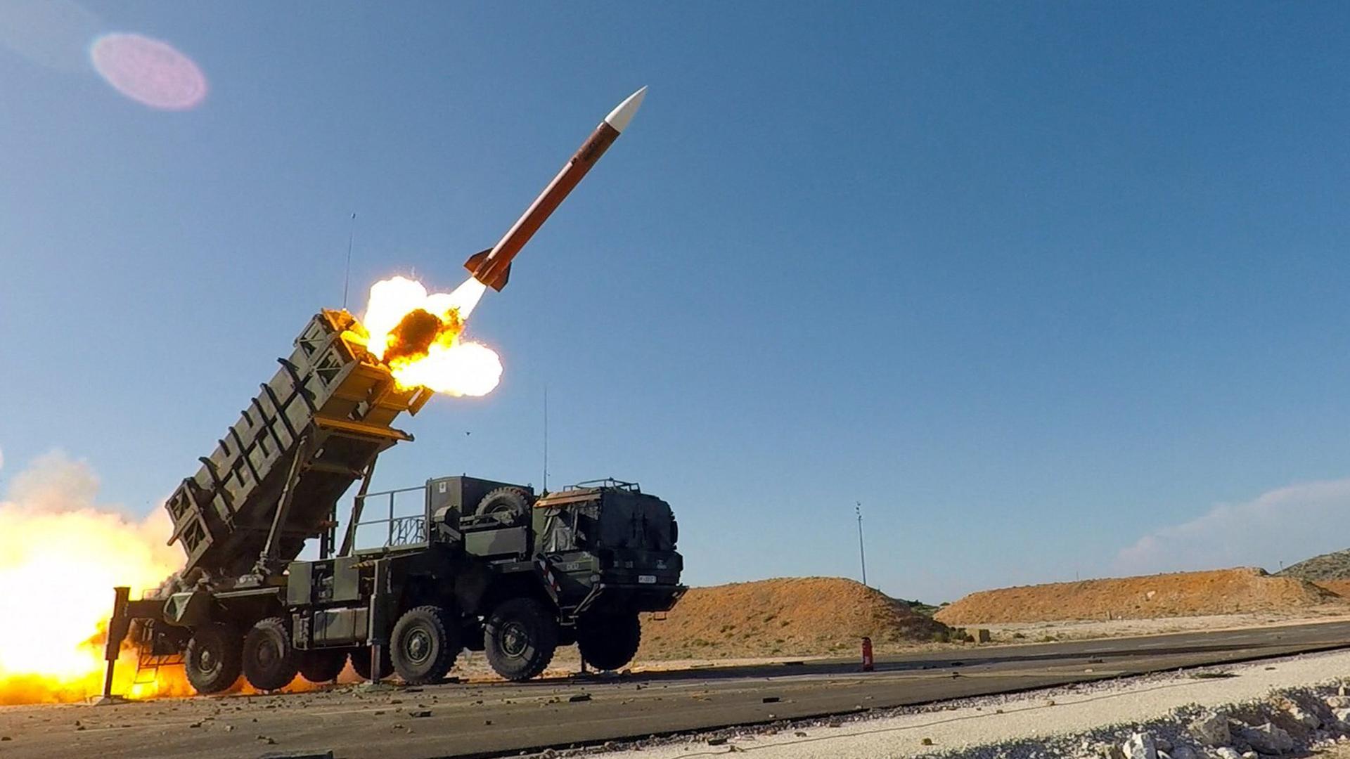 Luftabwehrsystem Patriot. (Archiv)