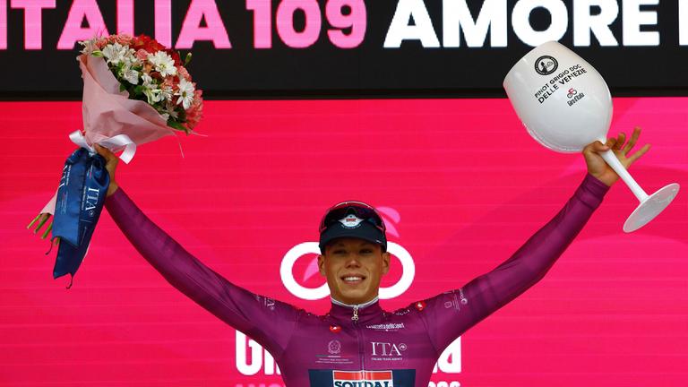 Der Franzose Paul Magnier gewinnt die erste Etappe des Giro d'Italia 2026