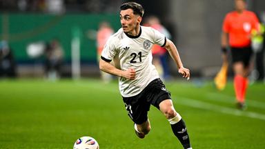Paul Nebel spielt bei der DFB-U21-Nationalmannschaft