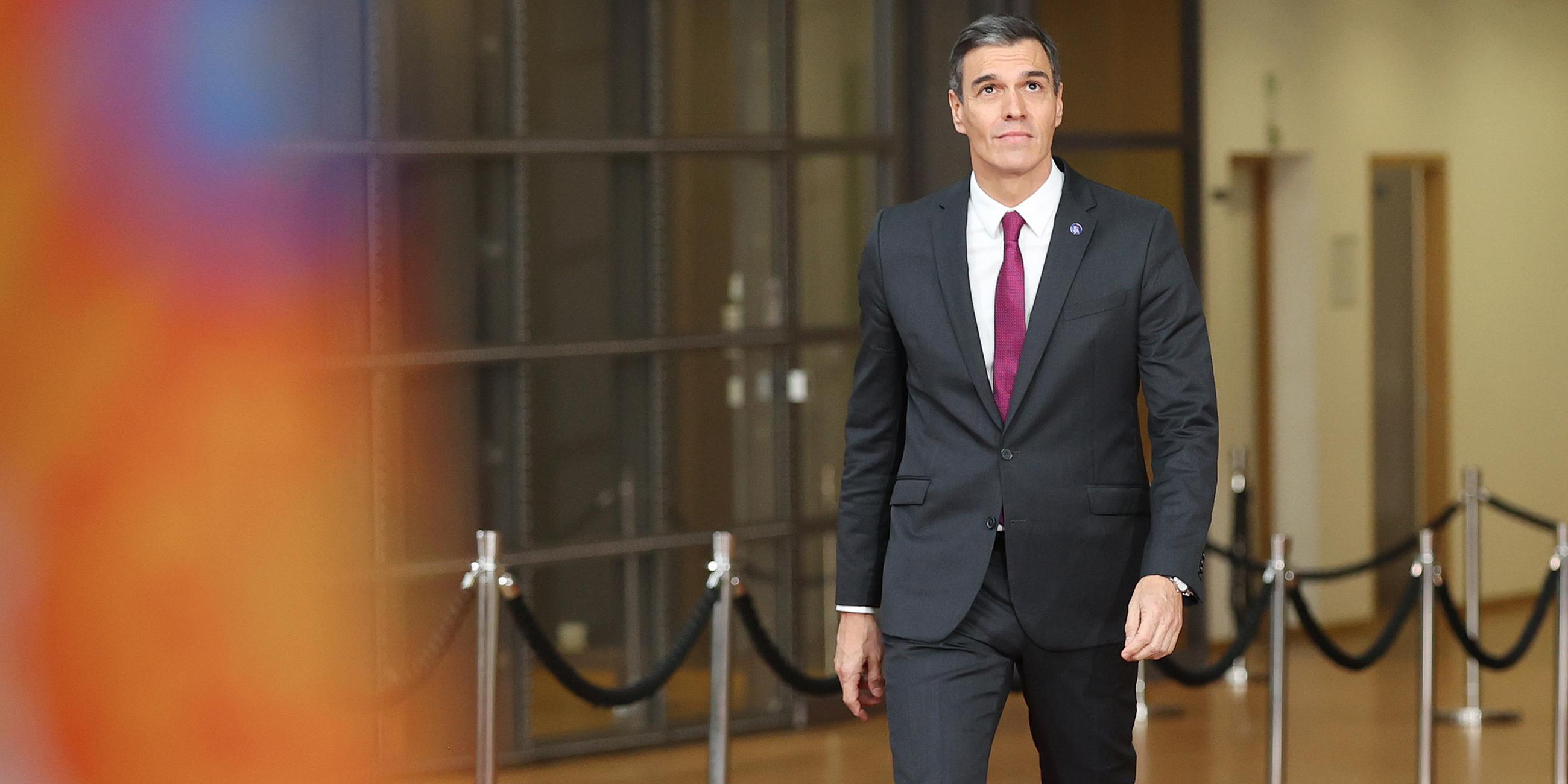 Spaniens Regierungschef Pedro Sánchez