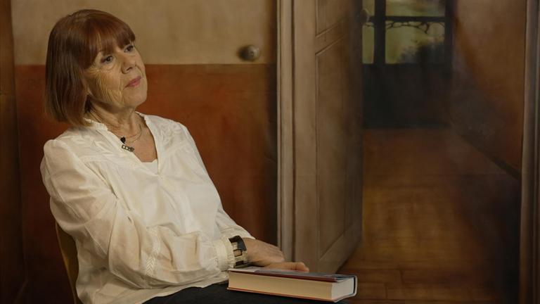 Gisèle Pelicot im ZDF Interview.