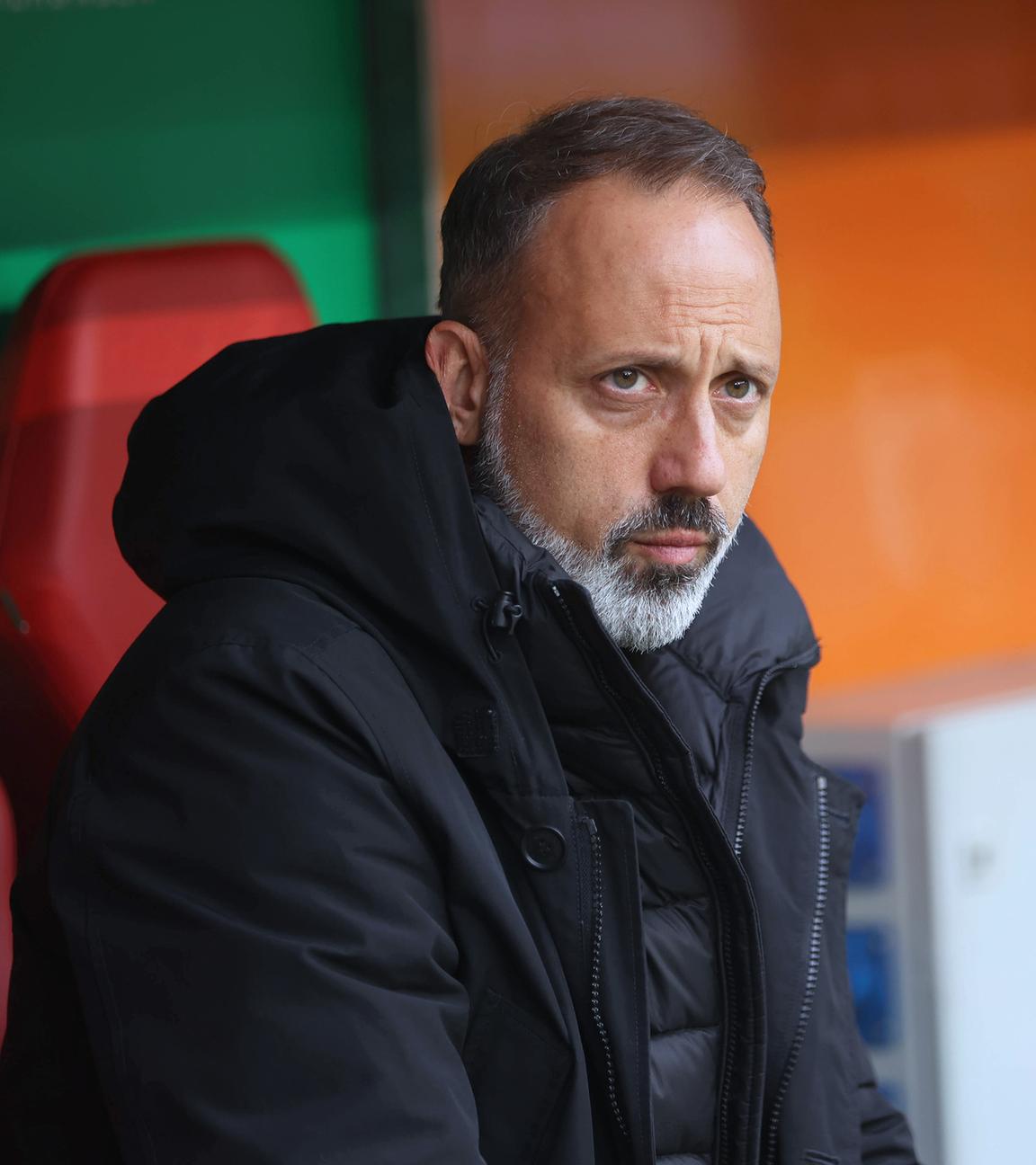 Pellegrino Matarazzo auf der Trainerbank