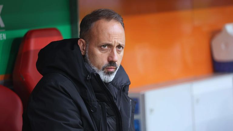 Pellegrino Matarazzo auf der Trainerbank