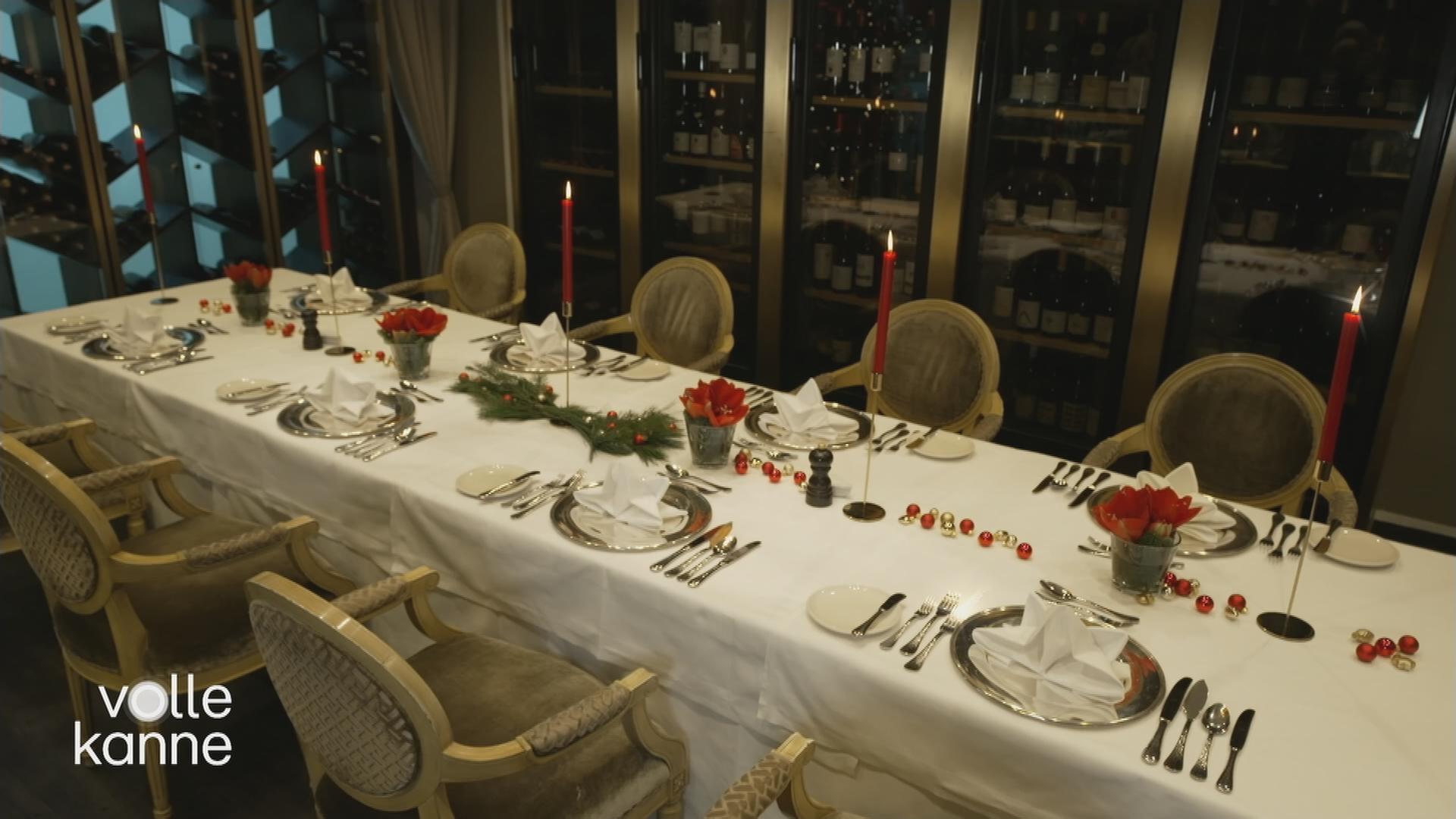 Weihnachtstafel