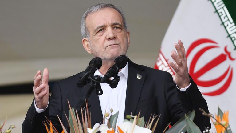 Irans Präsident Massud Peseschkian