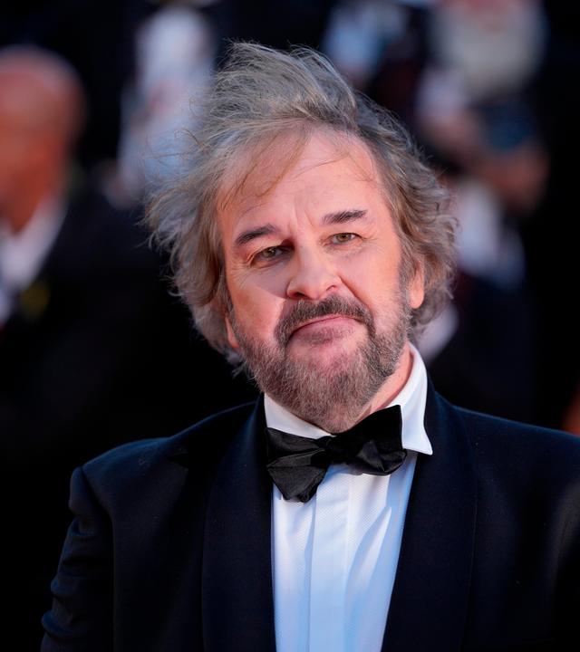 Peter jackson auf dem roten Teppich in Cannes