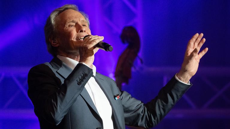 Peter Kraus auf der Bühne