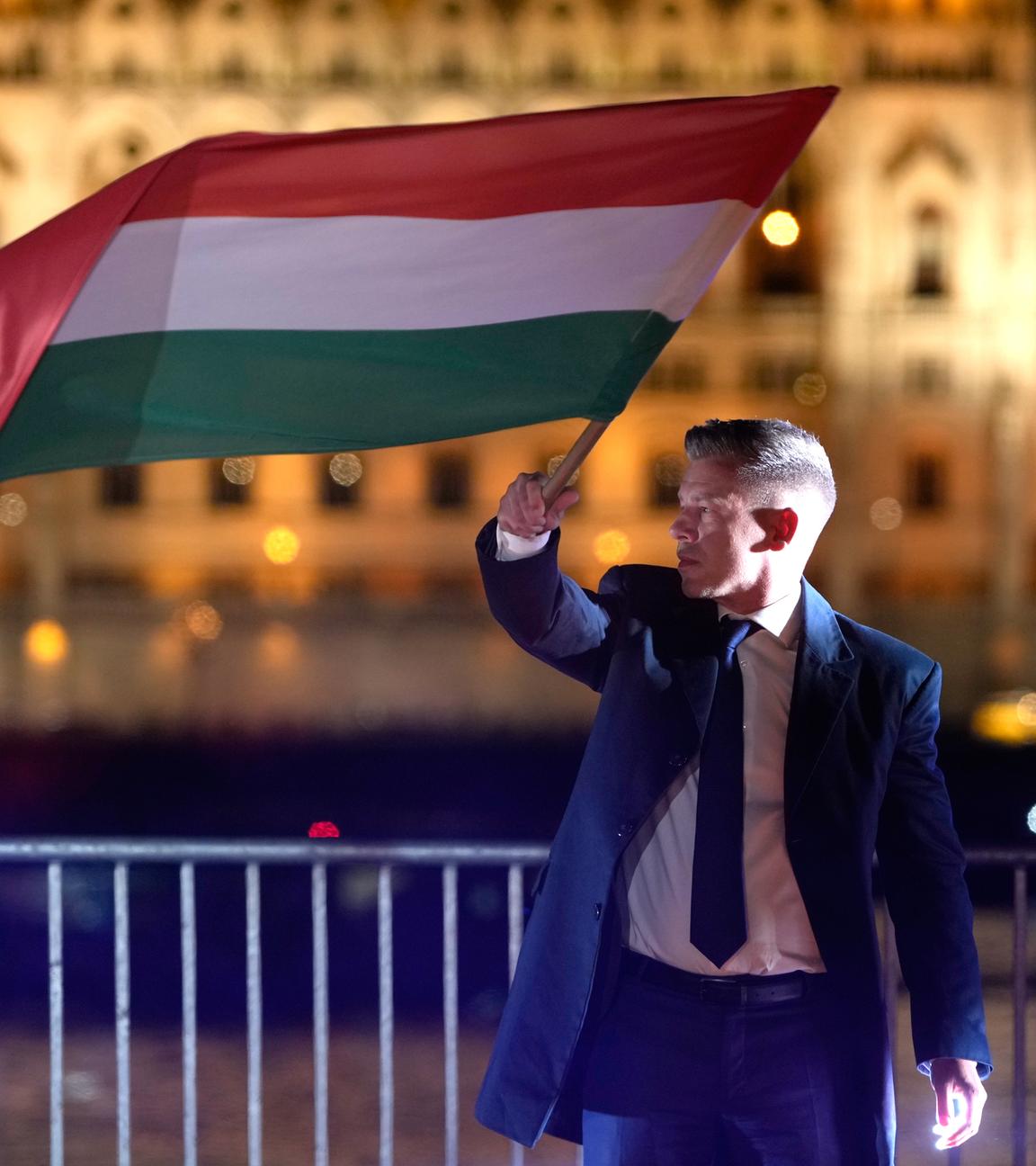 Wahlsieger in Ungarn: Oppositionsführer Peter Magyar 