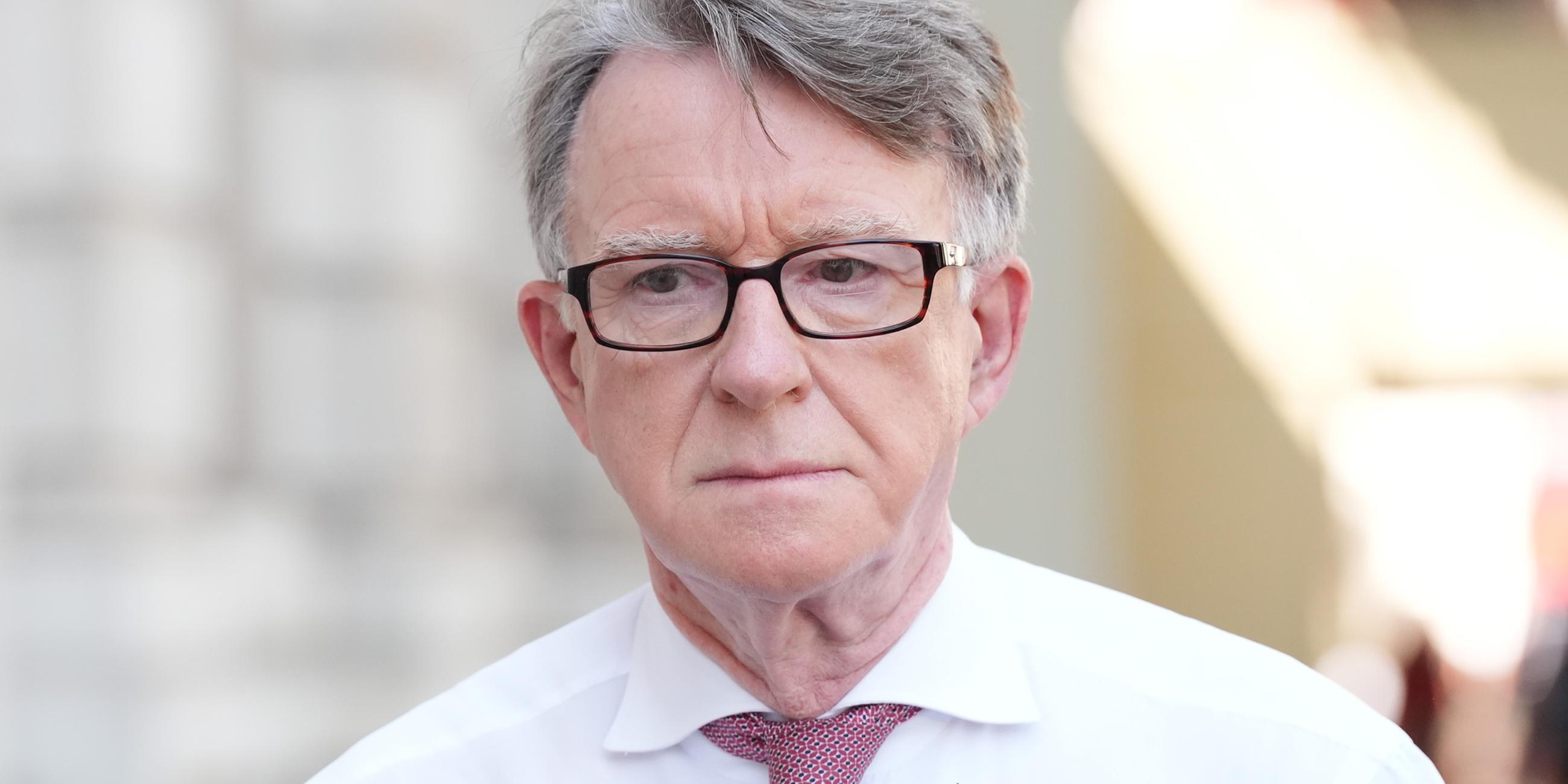Der britische Botschafter in den USA, Lord Peter Mandelson. (Archiv)