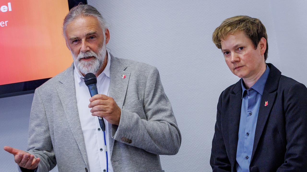 Peter Schabbel und Sabine Firnhaber (BSW)