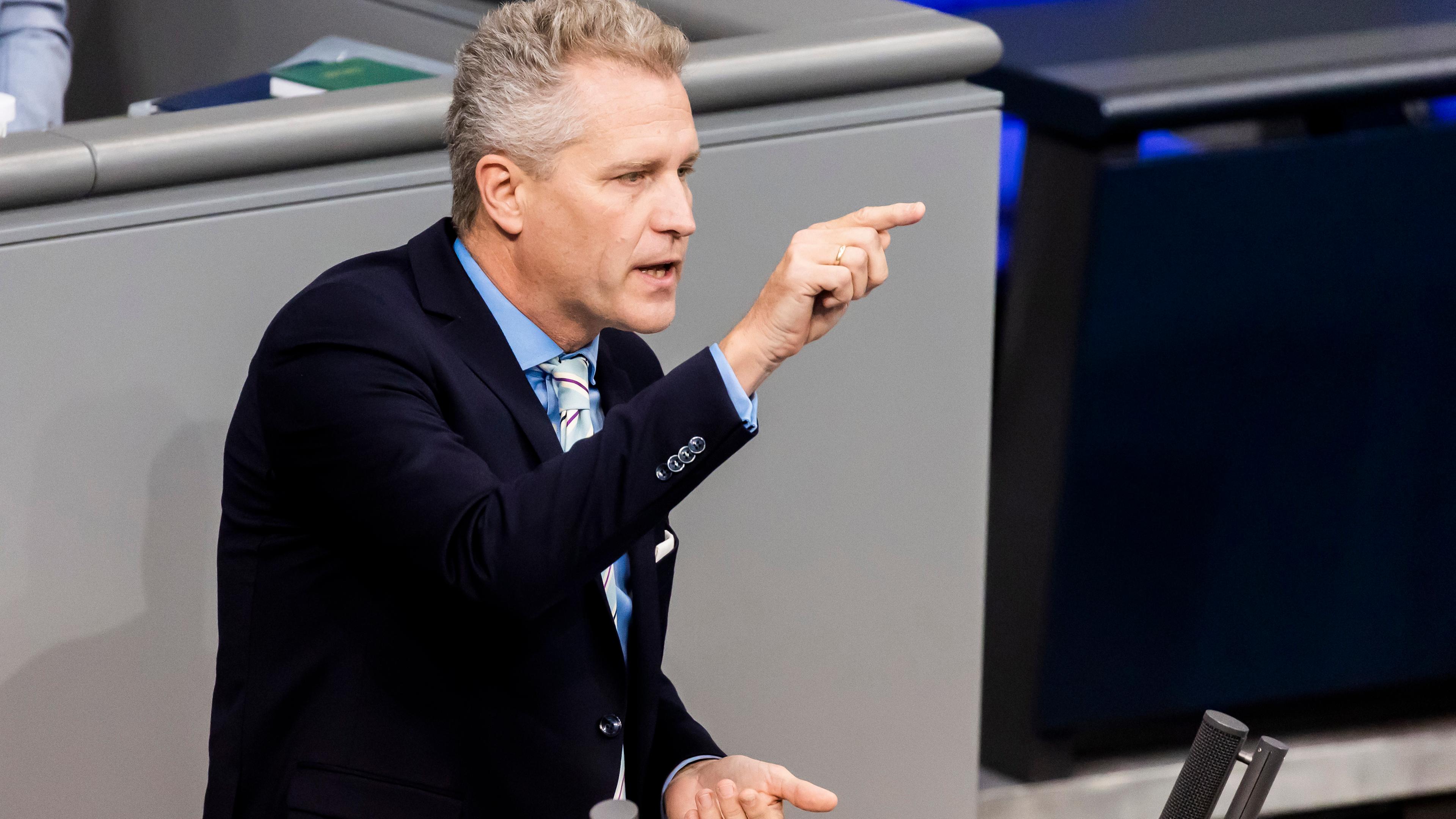 Berlin: Petr Bystron (AfD), Mitglied des Deutschen Bundestages, spricht im Plenum des Deutschen Bundestages. Archivbild