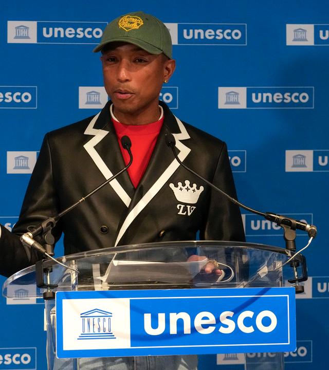 Pharrell Williams als Goodwill-Botschaftler der UNESCO