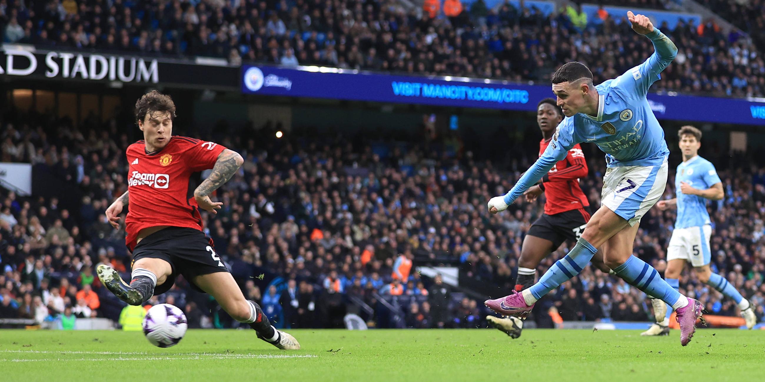 Phil Foden (Manchester City) erzielt sein zweites Tor.