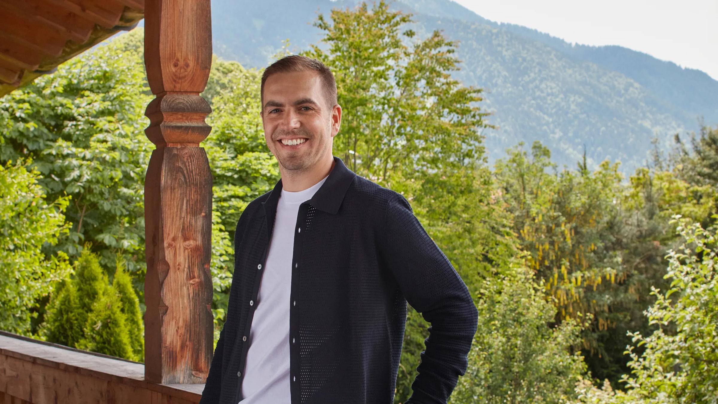 Philipp Lahm am Tegernsee