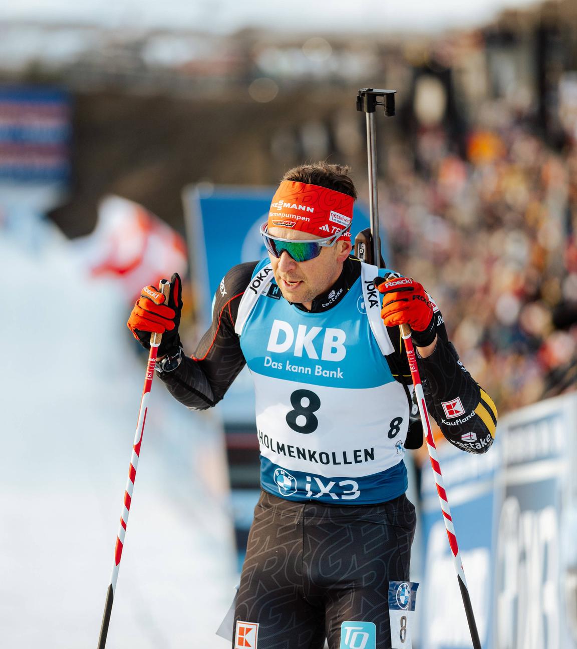 Philipp Nawrath (Deutschland) in Aktion. 