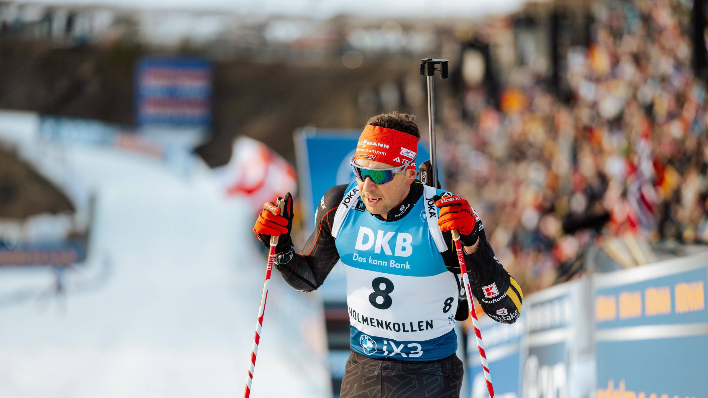 Philipp Nawrath (Deutschland) in Aktion. 