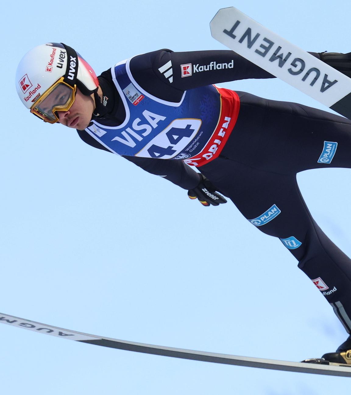 Philipp Raimund (Deutschland) in Aktion. 