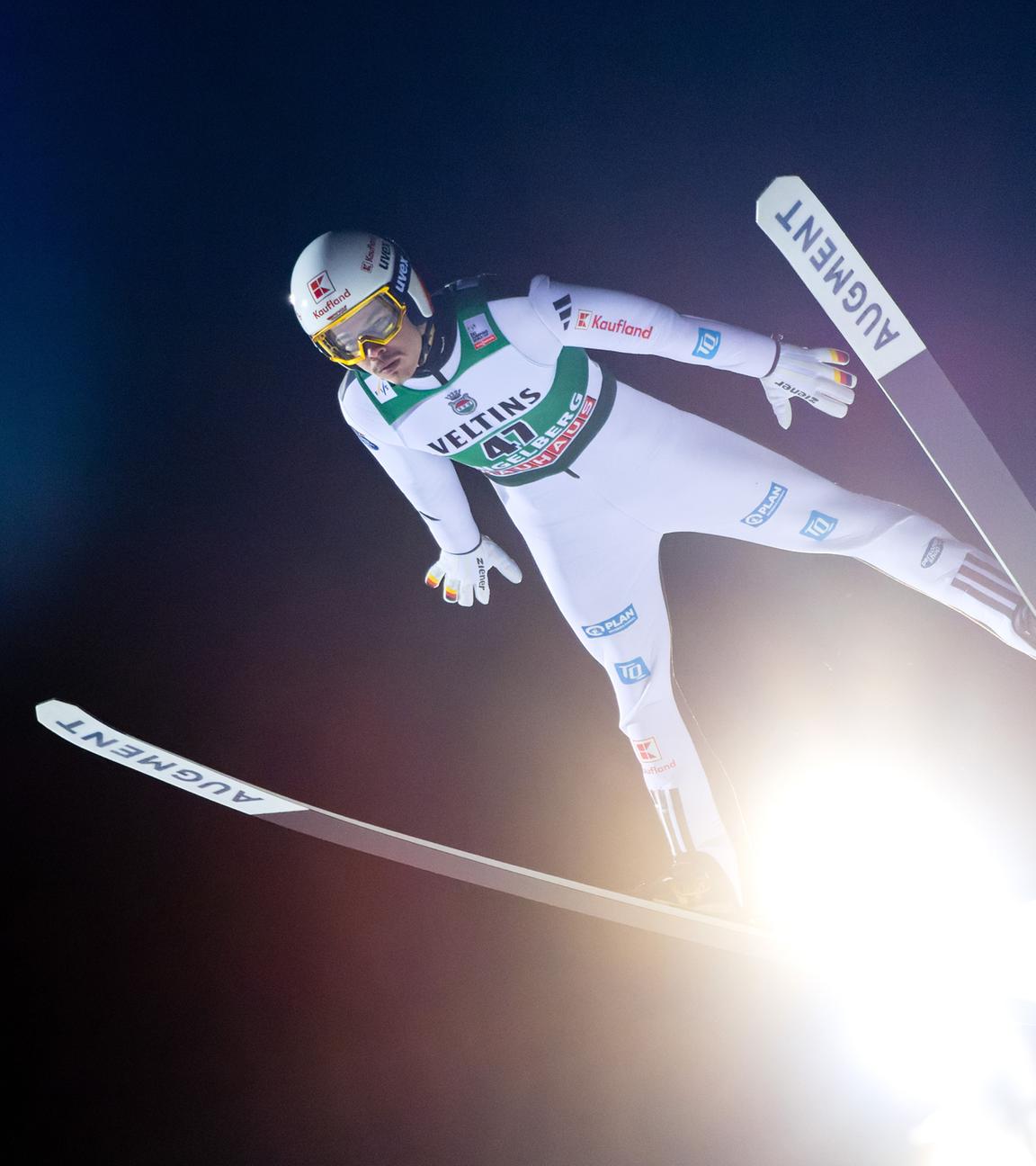 Philipp Raimund (Deutschland) in Aktion.