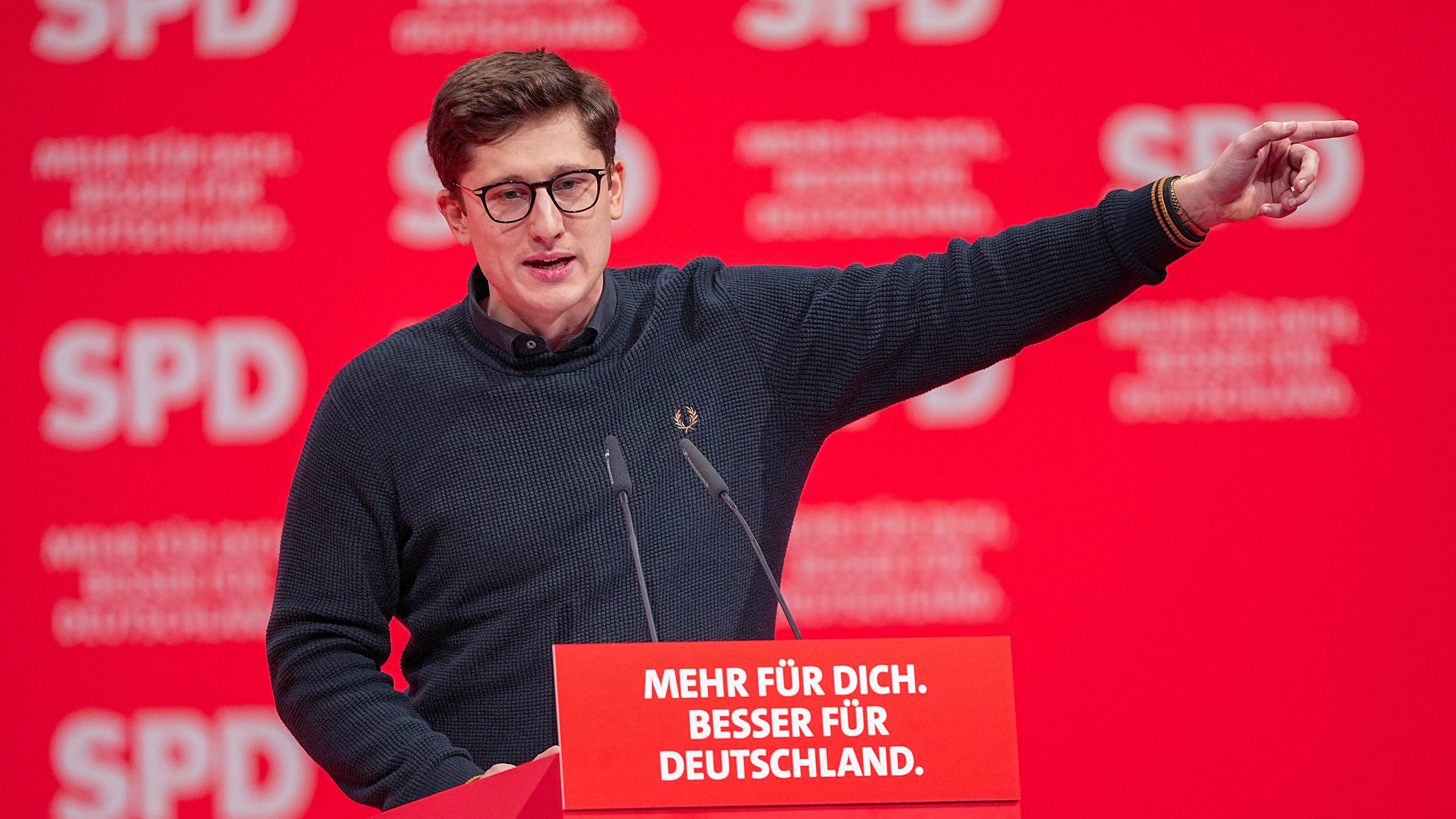Philipp Türmer, Bundesvorsitzender der Jungsozialisten (Jusos)