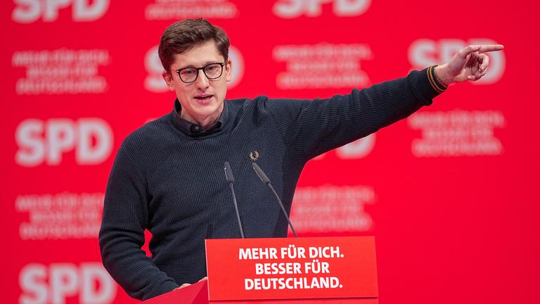 Philipp Türmer, Bundesvorsitzender der Jungsozialisten (Jusos)