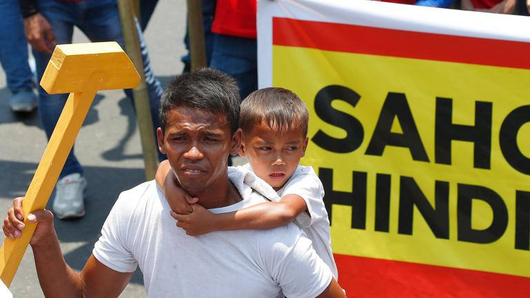 1. Mai-Demos: Philippinen