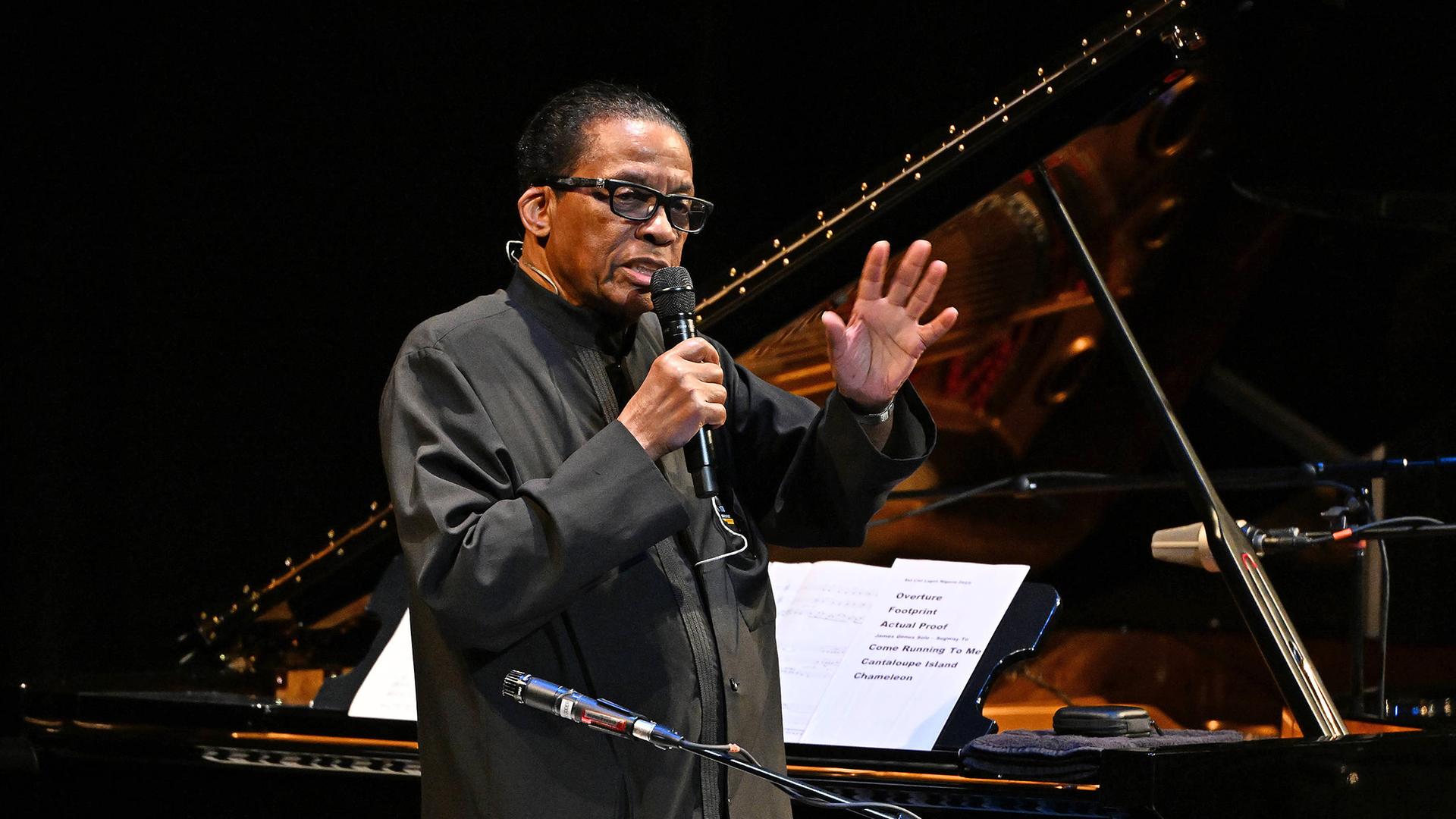 Jazzpianist Herbie Hancock 