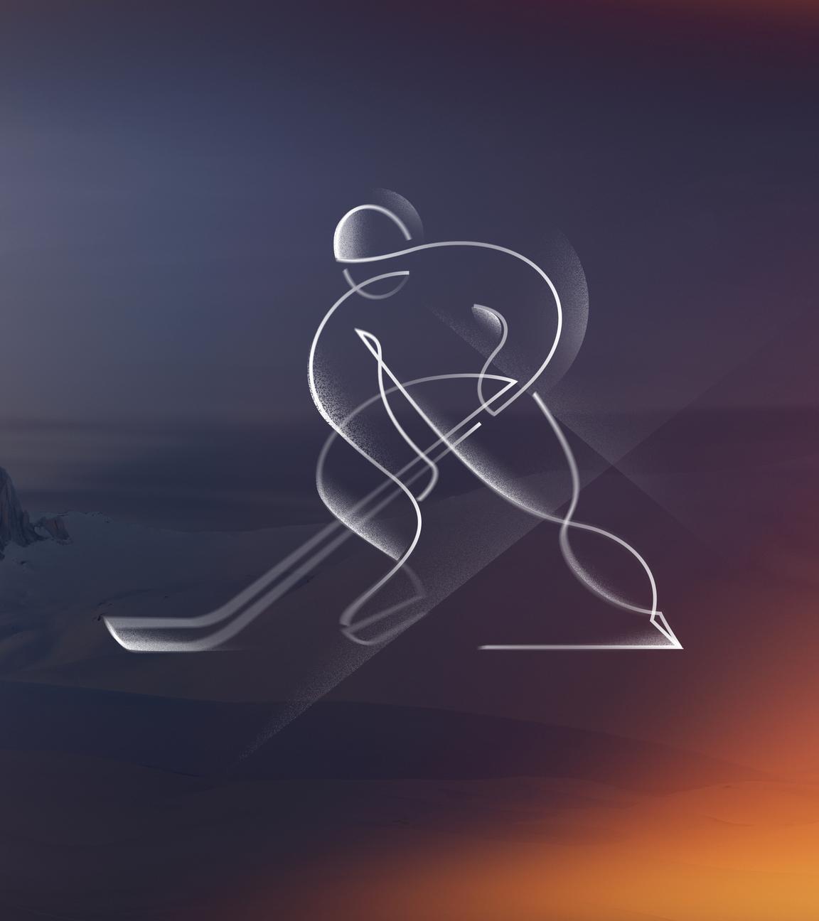 Piktogramm: Eishockey