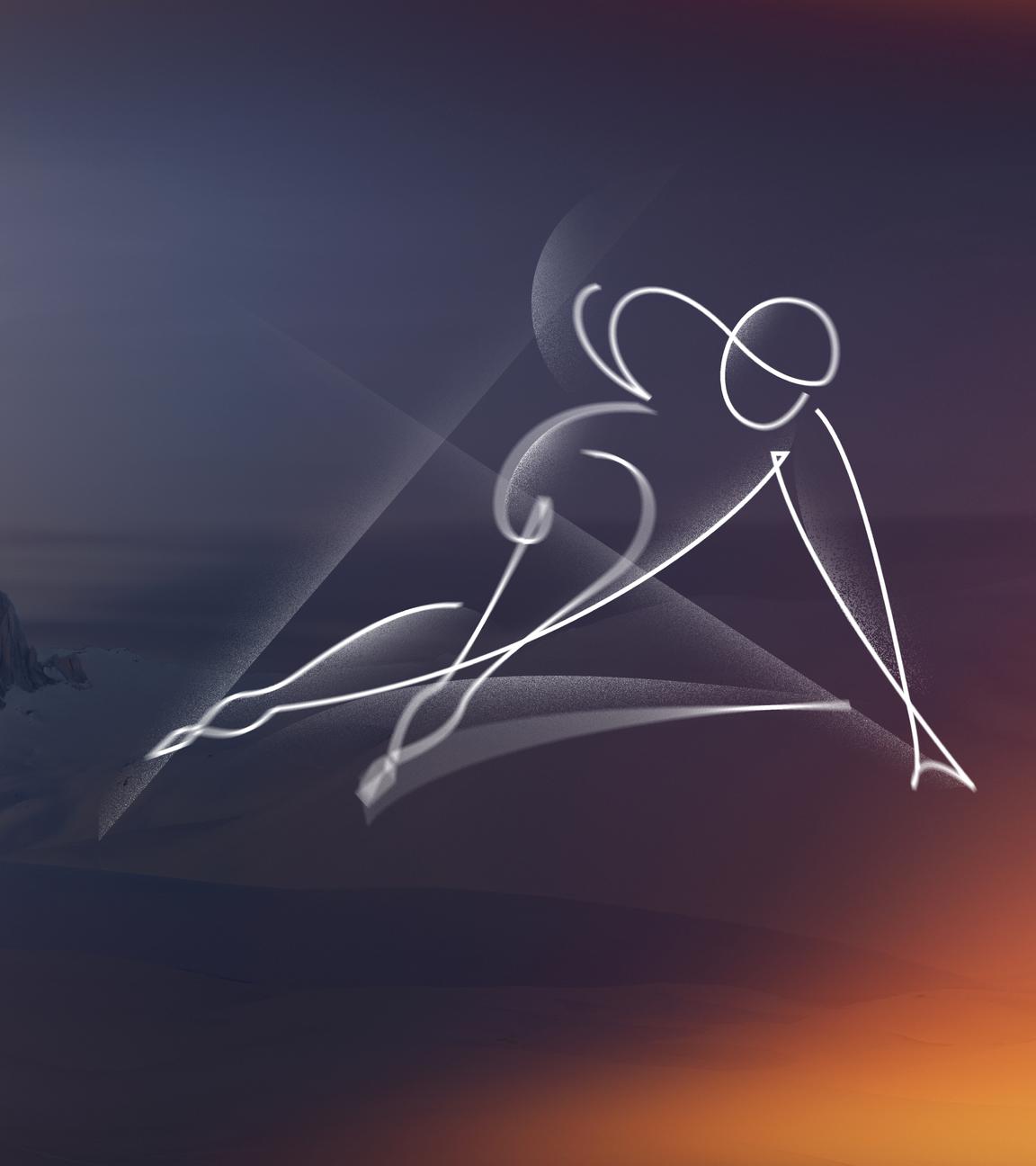 Piktogramm: Shorttrack