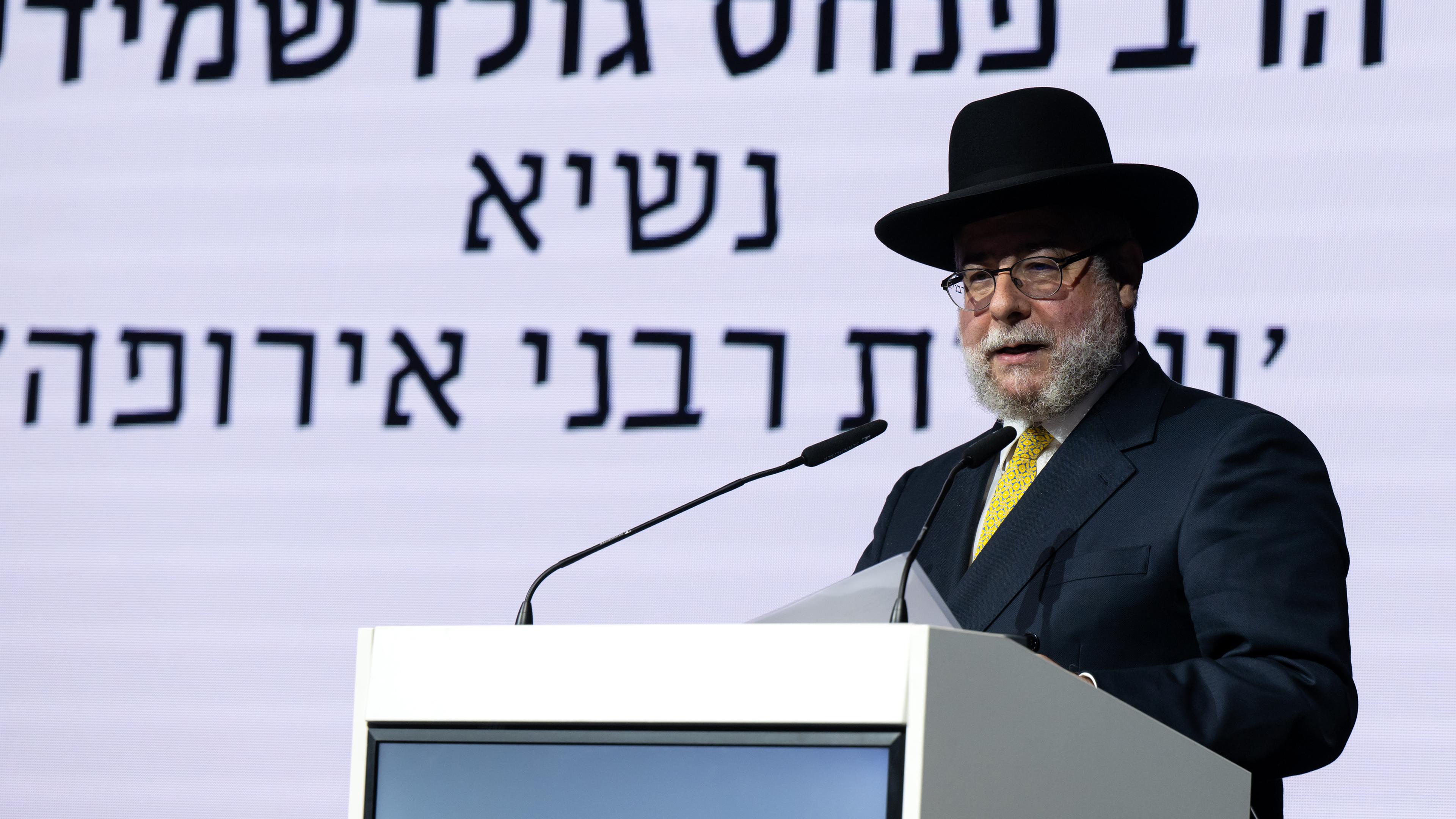 Archiv: Pinchas Goldschmidt am 30.5.2022