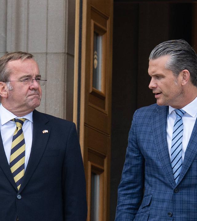 Secretary Hegseth hosts German Defense Minister Pistorius at Pentagon