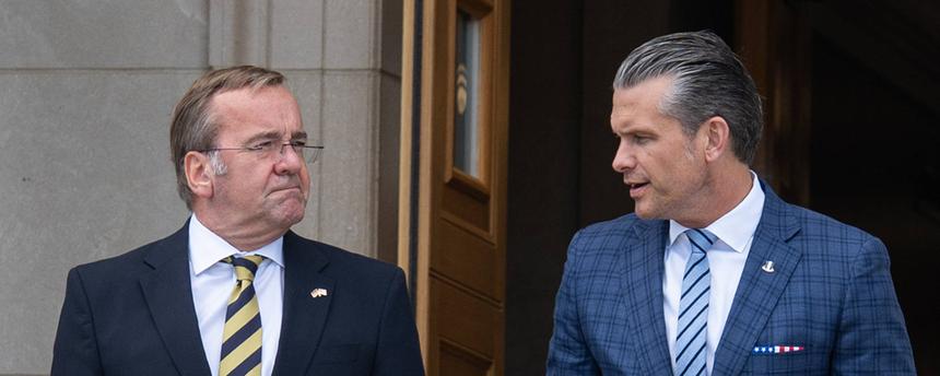 Secretary Hegseth hosts German Defense Minister Pistorius at Pentagon